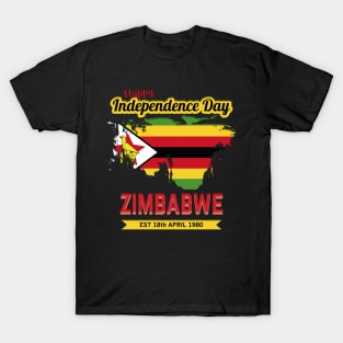 Happy Independence Day Zimbabwe, Zimbabwean T-Shirt